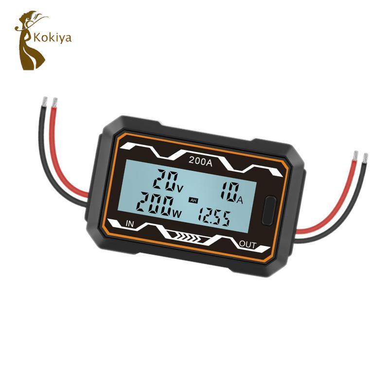 Watt Meter Watt Ampe Điện Áp Với Đèn Nền Màn Hình LCD Ampe Kế DC Đa Năng Đồng Hồ Vạn Năng Cho Xe Điệ