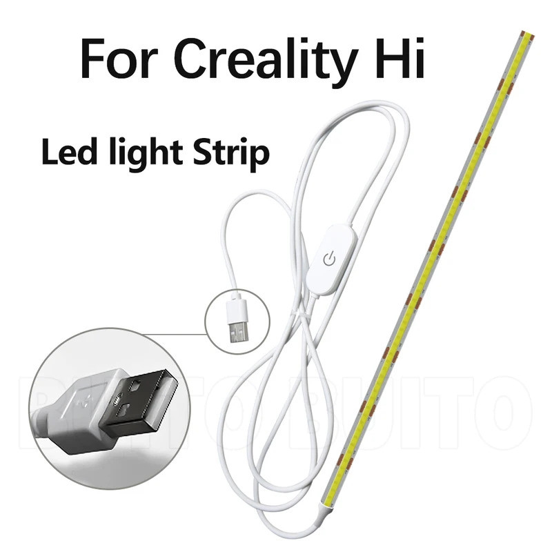 HB Cho Creality Hi Light Strip Đèn Chiếu Sáng Siêu Sáng Thanh Led Creality Hi 3D Phần Máy In Có Thể 