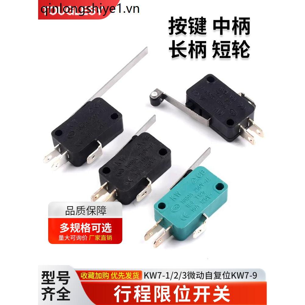 Giới hạn đột quỵ Công tắc cảm ứng Micro-Drop KW7-0 KW7-0 KW7-2 KW7-3 Micro-Drop Self-Reset KW11