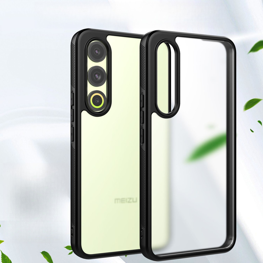 Ốp điện thoại Meizu 21, Ốp điện thoại Meizu 21 Pro, túi khí trong suốt chống rơi mẫu hợp thời trang