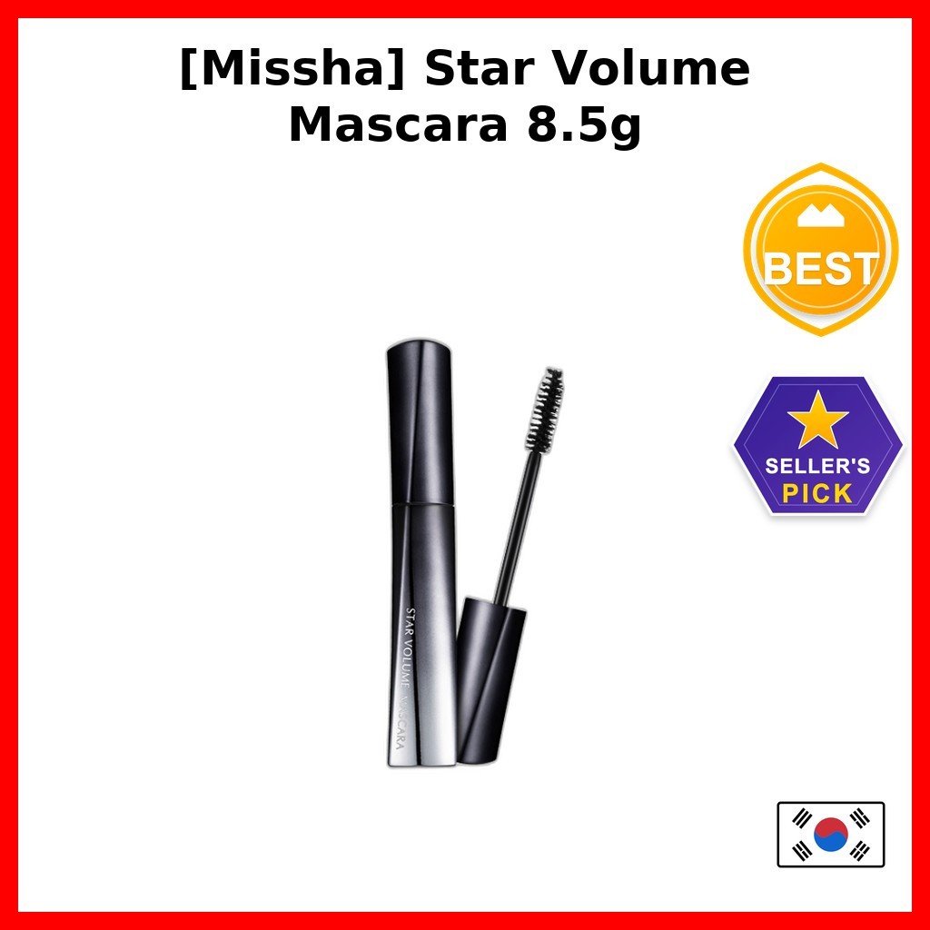 [Missha] Mascara Star Volume 8.5g / Mascara Hàn Quốc / Khối lượng & Chiều dài / Chính hãng 100% của 