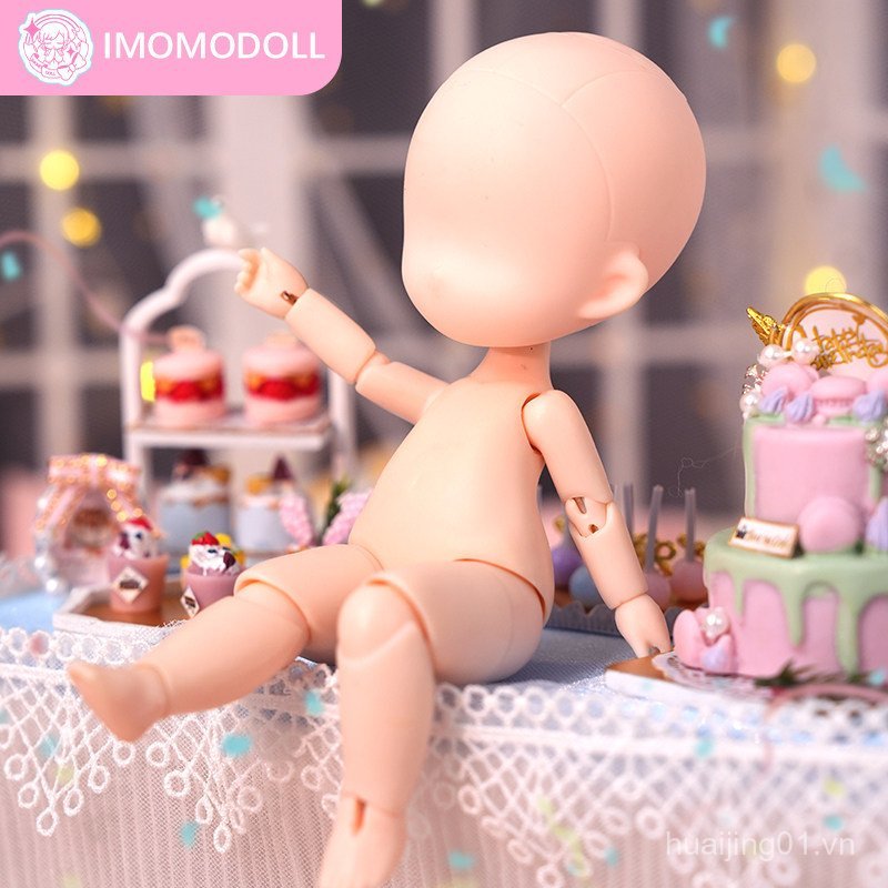 Hàng sẵn có Immodoll Nest Head 12 điểm Búp bê Búp bê cao su Đầu búp bê chính thức MJD BJD TNXP