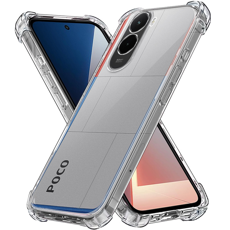 Ốp Điện Thoại Trong Suốt Siêu Mỏng Sang Trọng Cho Xiaomi Poco X8 Pro Max F8 F7 Ultra X7 X6 X5 Pro X4
