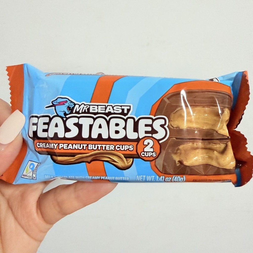 Mr Beast Feastables Mr Beast Feastables Kem đậu phộng Làm đầy sô cô la Đồ ăn nhẹ nhập khẩu / Mr Beas