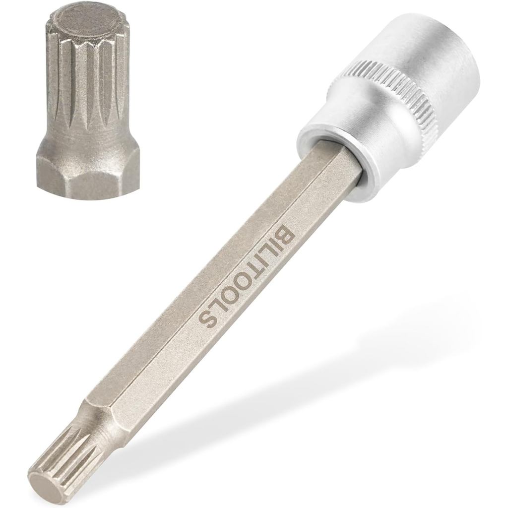 BILIOTOOLS 3 / 8 "Dr. Công cụ đặt lại hộp số ly hợp kép DPS6 6DCT250, Ổ cắm 14 Spline Bit 6 tốc độ T