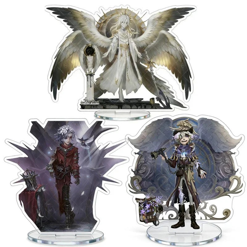 Standee Identity V model Joseph Desaulliniers Fantasy Wing Fire Investritor Evelyn Mora decor beauti