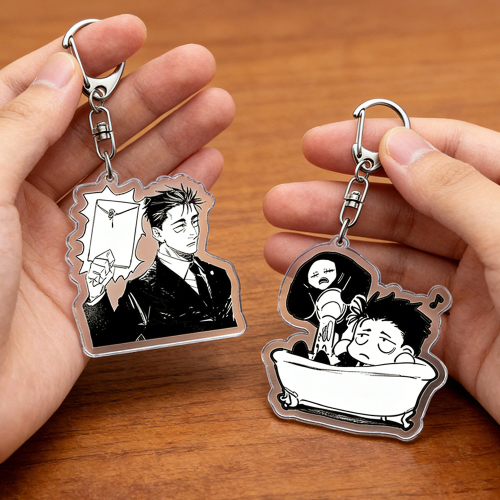 Higuruma Anime Keychain Accessories Bag Charm Jjk Hiromi Higuruma Sunflower Manga Keyrings Fans Frei