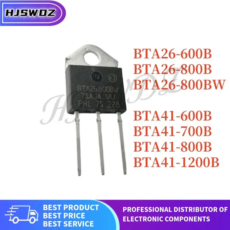 5 CÁI / TO-3P BTA41 BTA26 BTA41-600B BTA41-800B BTA41-700B BTA41-800 BTA26-800B BTA41-1200B BTA26-60