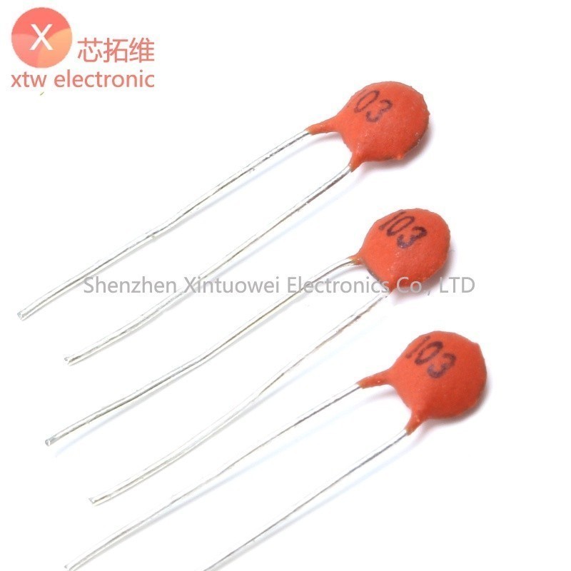 (100 Cái) Tụ Điện Gốm 103 50V 0.01UF 10nF 103PF 50V103 Tụ Điện Từ Tính