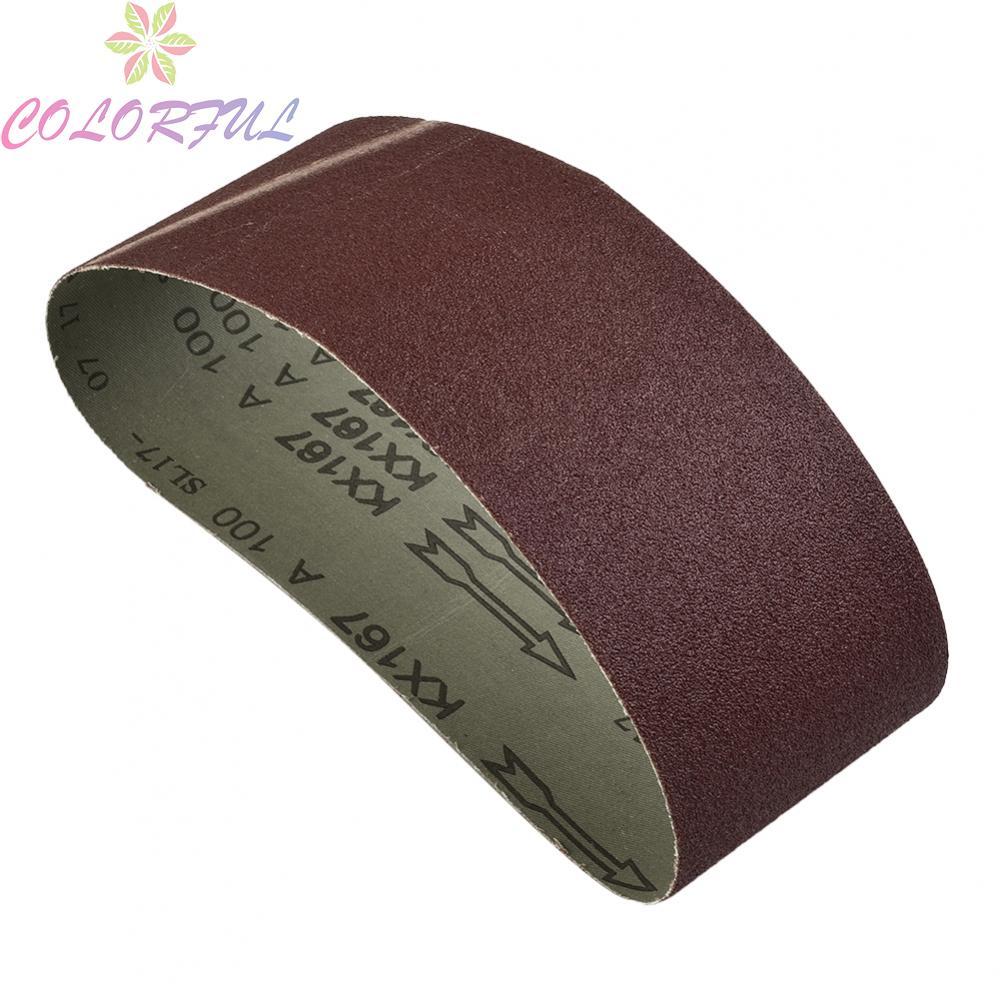 Sandpaper Power Tool Grinding Metals Polishing Sanding Belts Aluminium Oxide