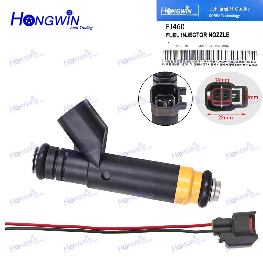 Đầu Phun Nhiên Liệu Đầu Phun Dây Cắm FJ460 800-1467N CM-4955 YR3E-9F593-A6A Dành Cho Xe Ford F-150 4