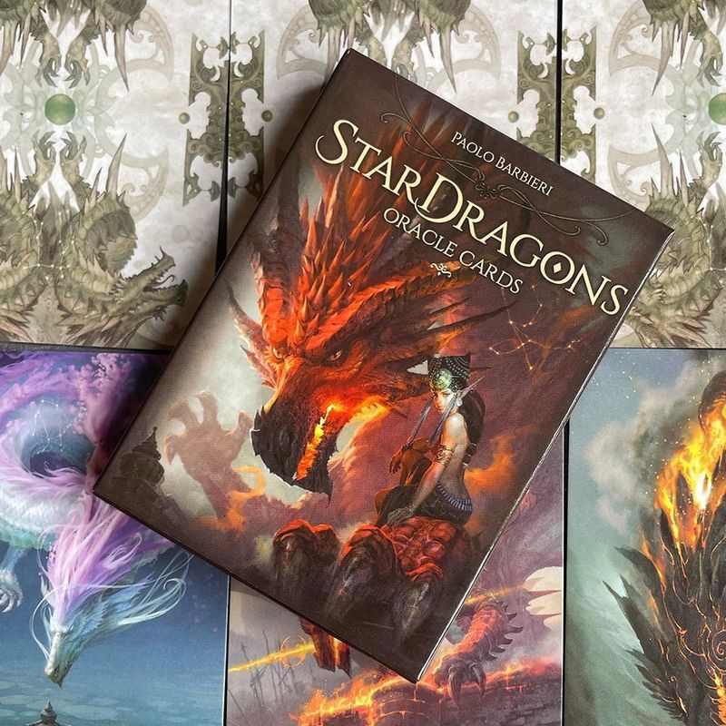 Star Dragons Oracle Cards Star Dragons Oracle Cards 33 Miếng Size 10.5 * 7.3cmP042506260
