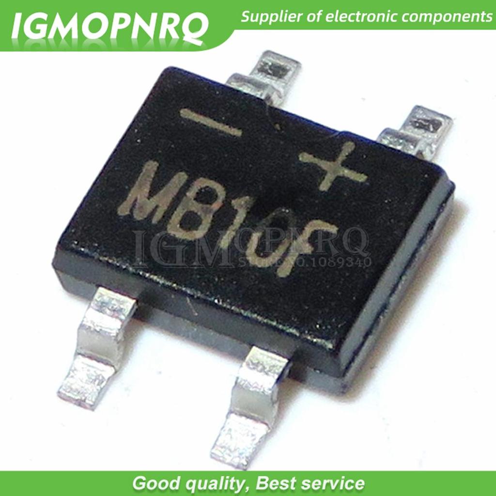 20 Chiếc MB2S MB6F MB6S MB10F MB10S MB10 SMD SMD Chỉnh Lưu Cầu