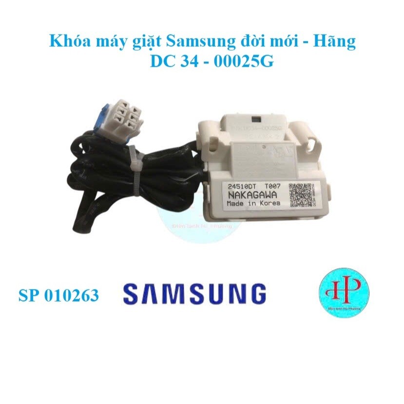 Khóa từ máy giặt Samsung - Công tắc cửa máy giặt Samsung - Mới hãng - F370