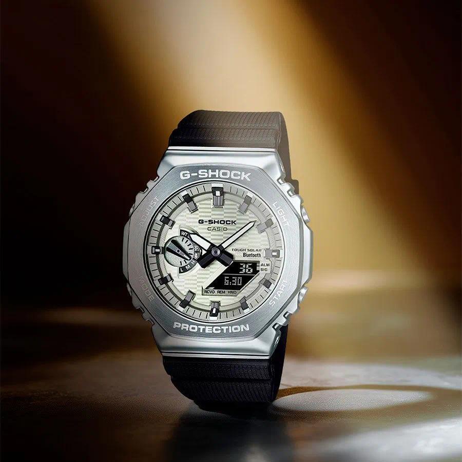 Áp dụng cho GBM-2100A-8B MÀU SẮC MỞ GOLF TOURNAMENT G-STEEL Phụ kiện dây đeo thể thao w582