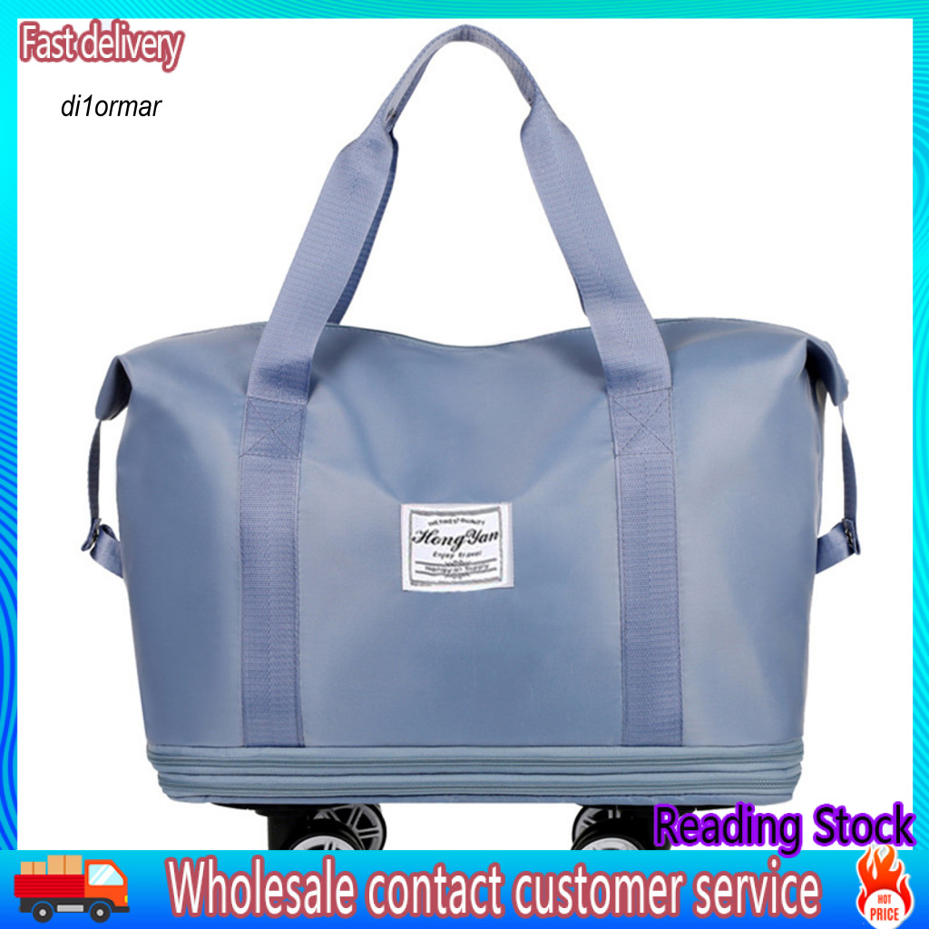 Túi Duffle DI Túi Duffle có thể mở rộng Túi Duffel lăn có thể mở rộng với túi ướt Bánh có thể tháo r