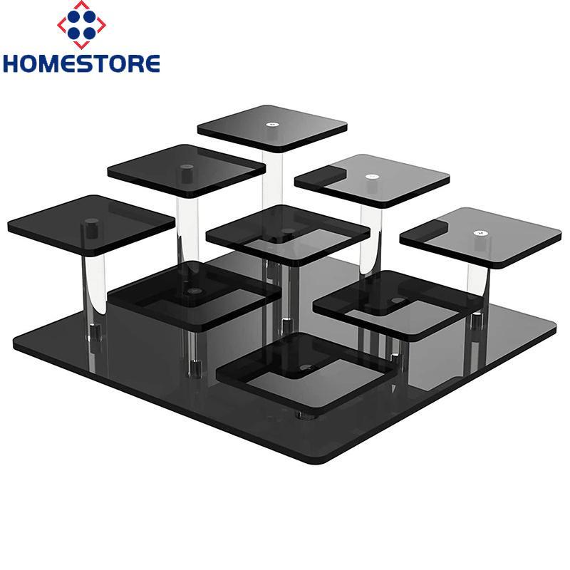 [Homestore]9 Tier Acrylic Display Stand for Mystery Box Toys Cake Dessert Collectible