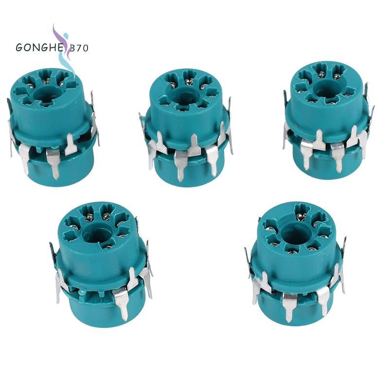 Đế van ổ cắm ống chân không bằng nhựa 7Pin cho B & W 6J1 6Z4 6X4 12AE6 6AT6 6BK6 12AV6 6AQ6 6J5 Hifi