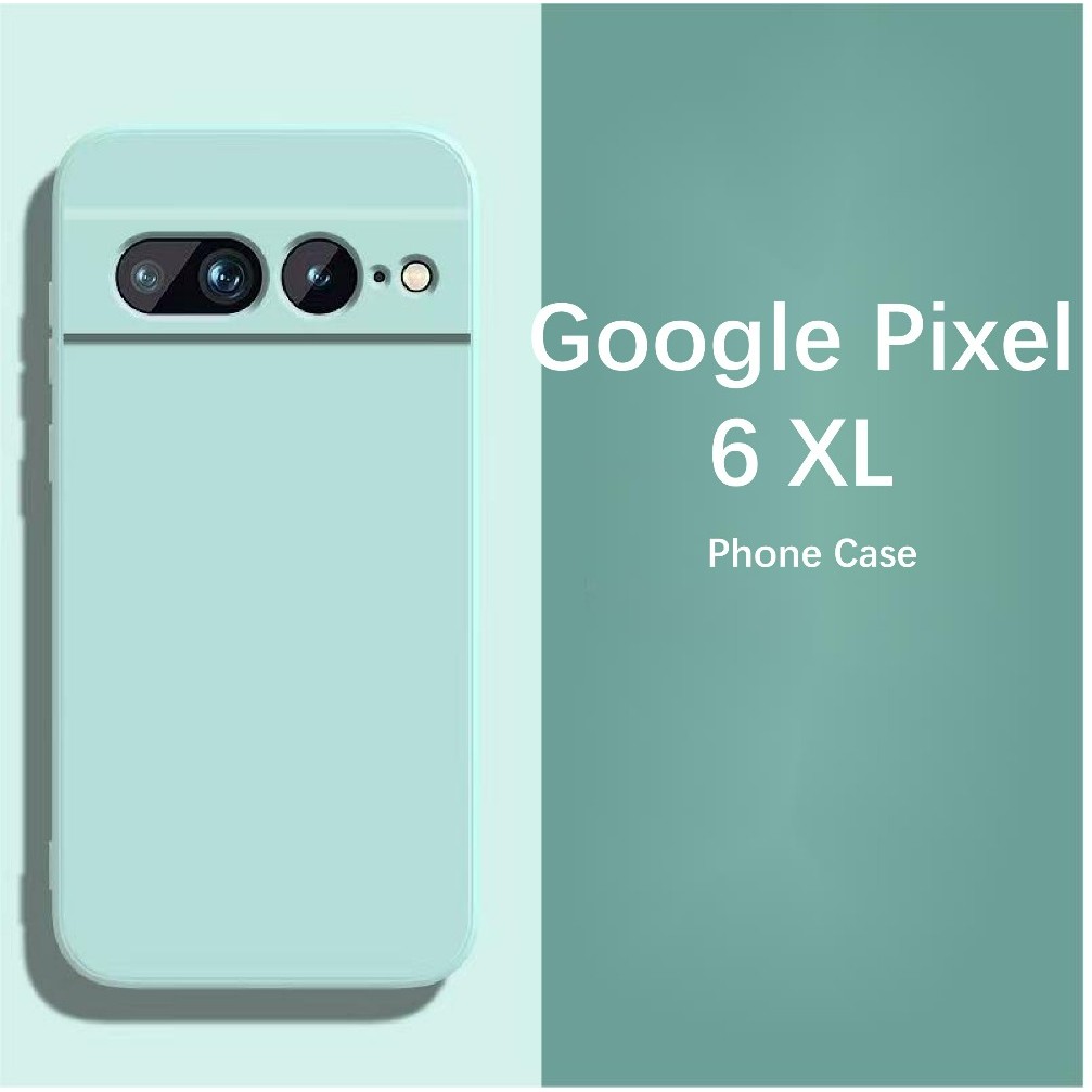 [Còn hàng] Dành cho Ốp lưng Google Pixel 6 XL Chống rơi Silicon Full Case Vỏ điện thoại màu trơn cổ 