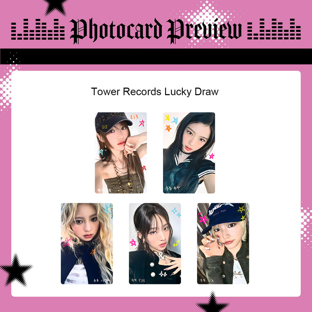 5-8 chiếc KIIIKIII Delulu Gói Lomo Cards UNCUT GEM Album I DO ME Ground work Starship Card KPOP Phot