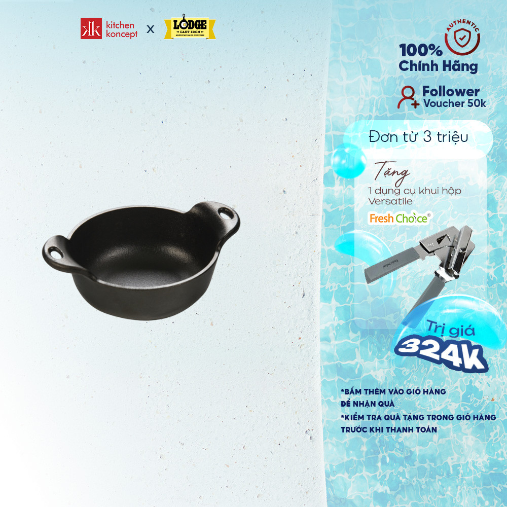 Nồi Gang Lodge Để Bàn 0.35L