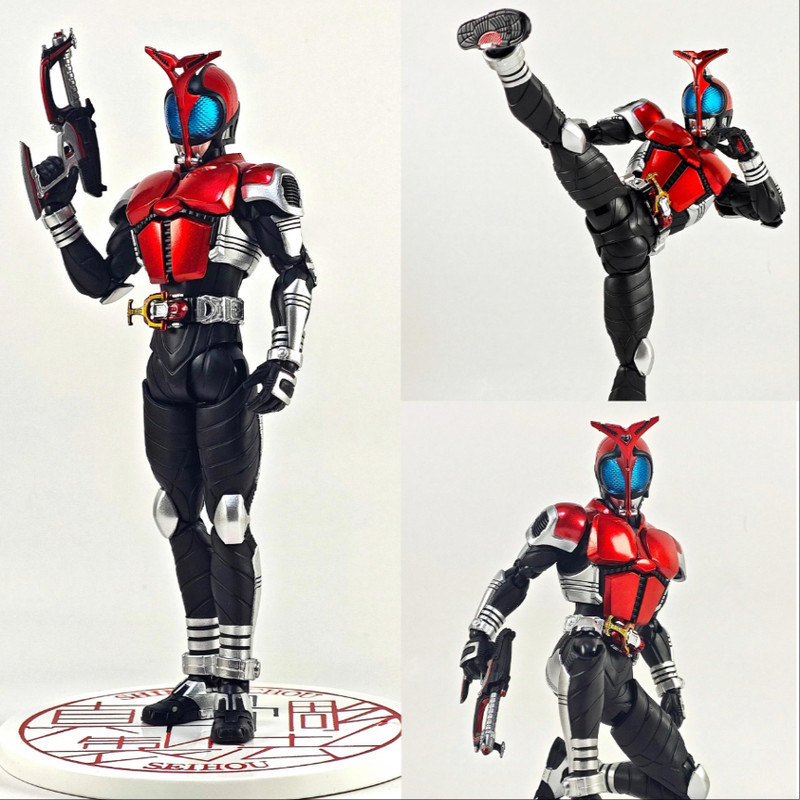 SHF Kamen Rider Armor King Knight Kỷ niệm 10 năm kabuto kabuto Thép Chiến Đấu Khớp Di Chuyển Đồ Chơi