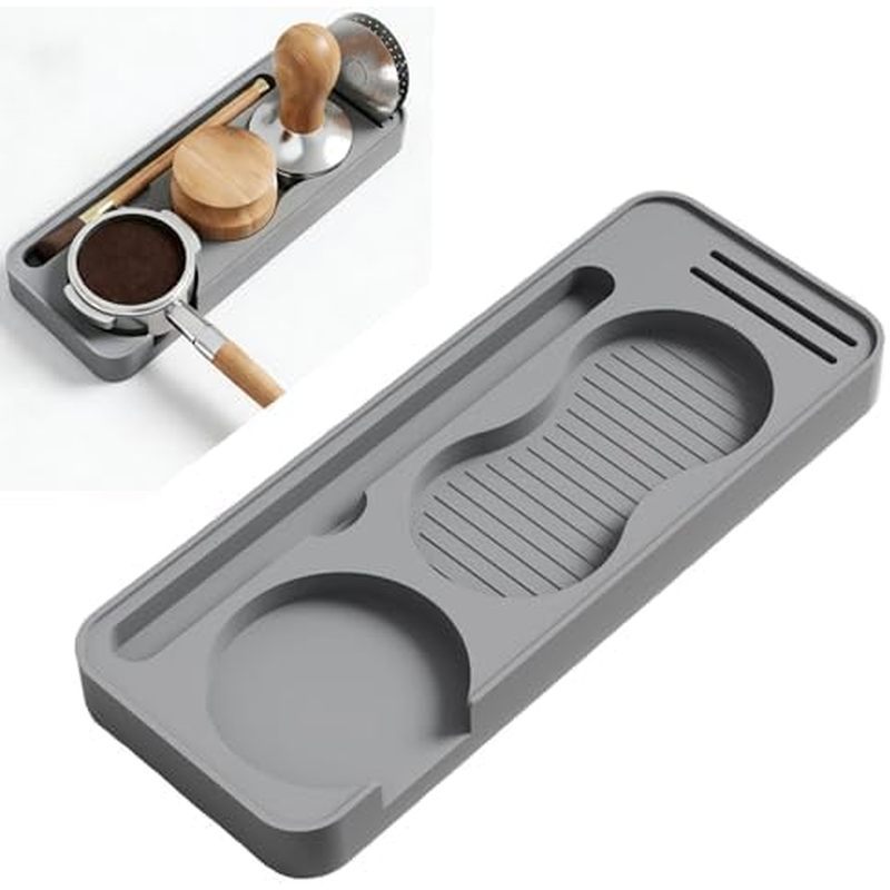Silicone Espresso Tamping Station Espresso Organizer Station Espresso Station Coffee Tamper Station 