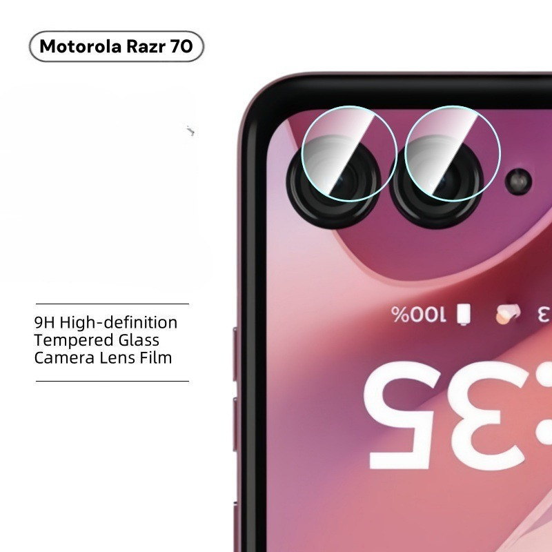 Bảo Vệ Ống Kính Cho Motorola Razr 70 Motorola Razr 70 + Motorola Razr 70Ultra 2026 Trong Suốt Siêu M