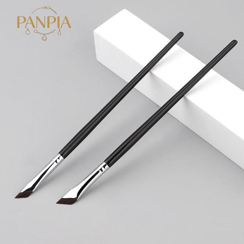 PNPIA- Nâng cấp Blade Eyeliner Brush Ultra Thin Fine Angle Flat Eyebrow Brush Under Eyes Place Makeu