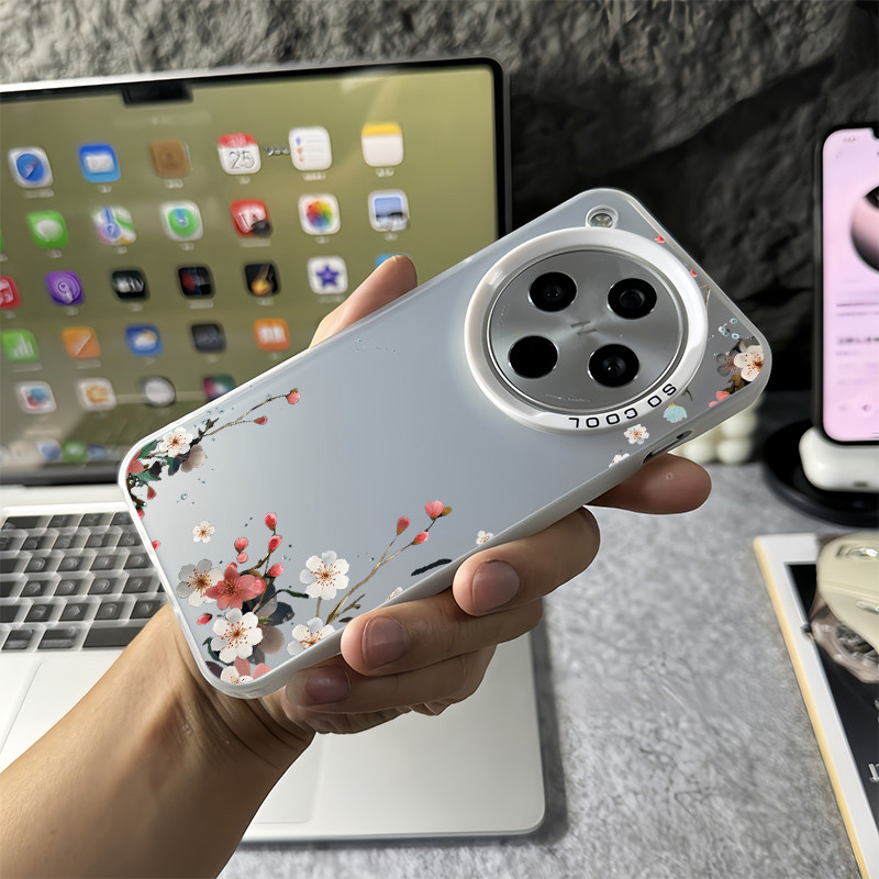 Dành Cho Oppo Find X9 Ultra X9 Pro X8 Ultra X8 Pro X8S + X7 Ultra Beautiful Flowers Micro Frosted Ha
