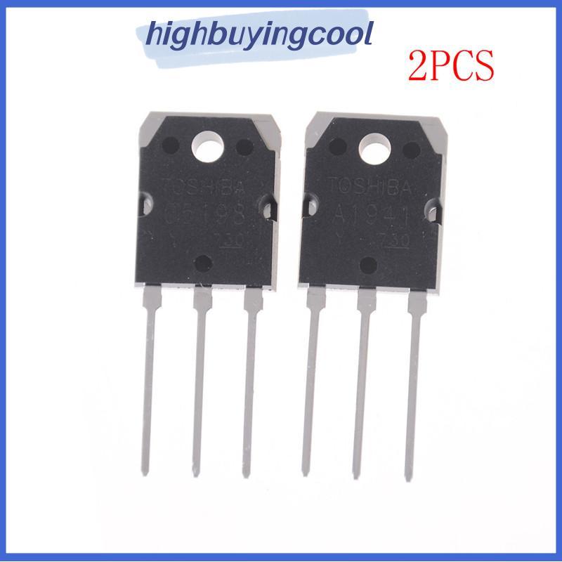 HCVN 1 cặp (2 chiếc) 2SA1941 & 2SC5198 TOSHIBA Transistor A1941 & C5198 HOT