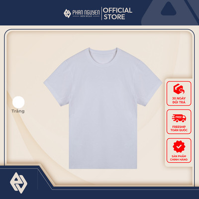Áo phông nam cộc tay Phan Nguyễn, chất liệu cotton cao cấp, mềm mát, form regular fit APC.329