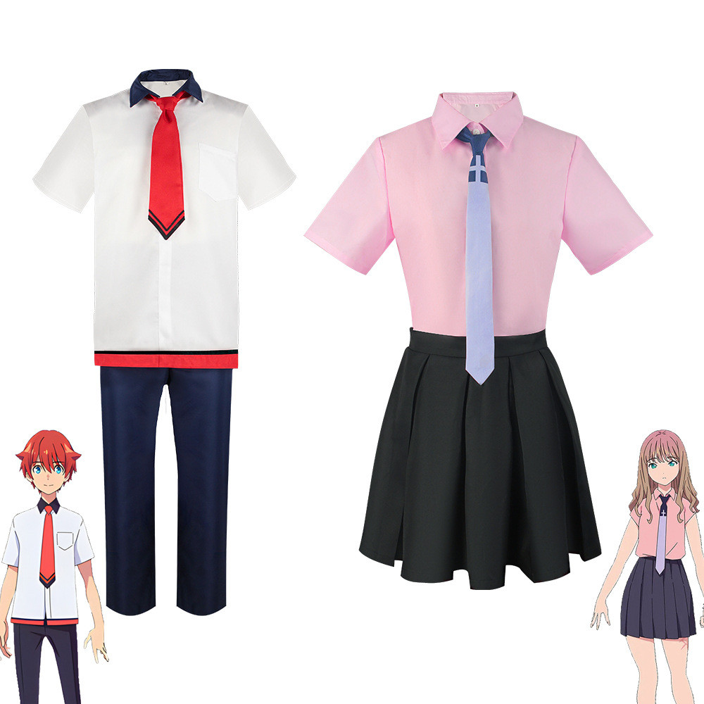 Gridman Universe cosplay trang phục GRIDMAN UNIVERSE Minami Yume và Koya Yuta cosplay anime NS