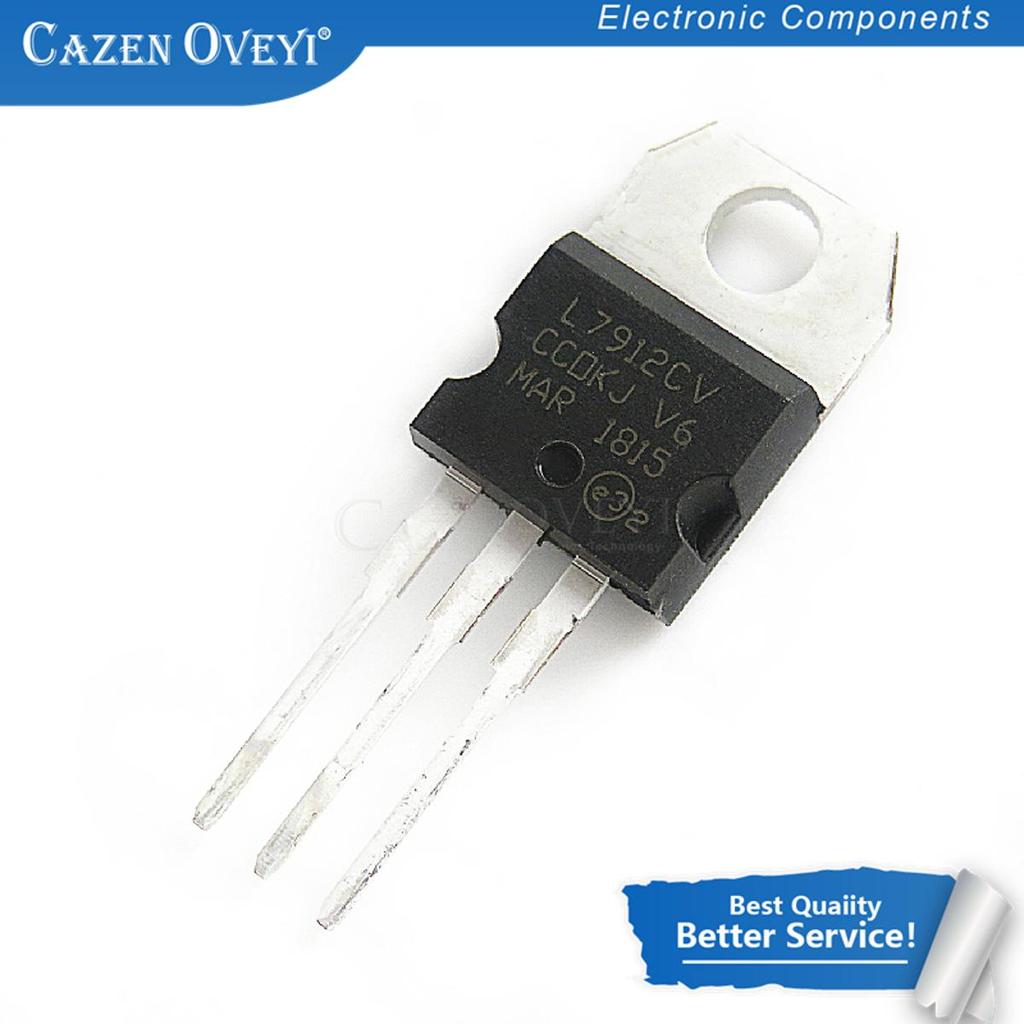 10 Cái / lốc L7912CV L7912 7912 LM7912 MC7912 TO-220 Mới Chính Hãng Còn Hàng