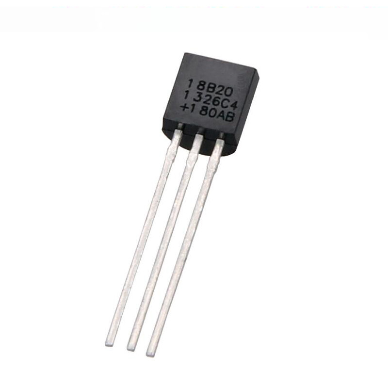 5-10 CÁI DS18B20 TO92 18B20 TO-92 Cảm biến nhiệt độ Chipset IC mới và nguyên bản