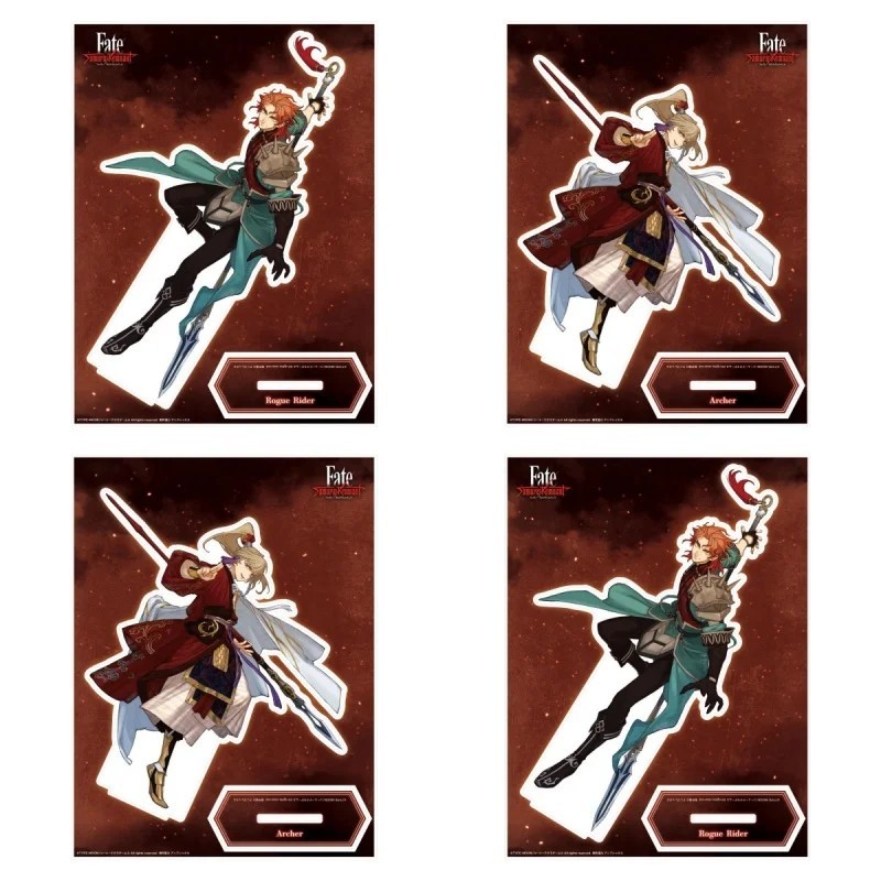 Standee Fate/Samurai Remnant Mô Hình Mica 15cm Trang Trí Bàn Học Anime Game Fate Series Archer Rogue