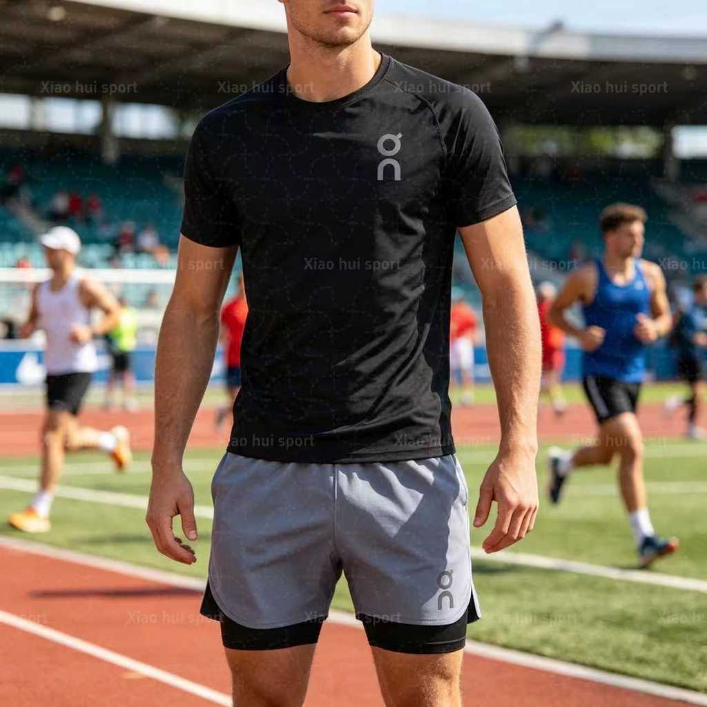 Exercise Running Outfit Summer Breathable Quick-Drying Men's and Women's Marathon Fitness Shorts Thờ