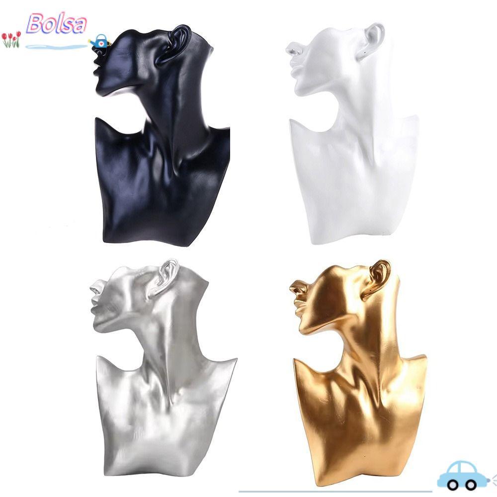 Giá trưng bày trang sức hình nộm BOLSA, Giá đỡ trưng bày đồ trang sức bằng nhựa hình nón, Mặt dây ch