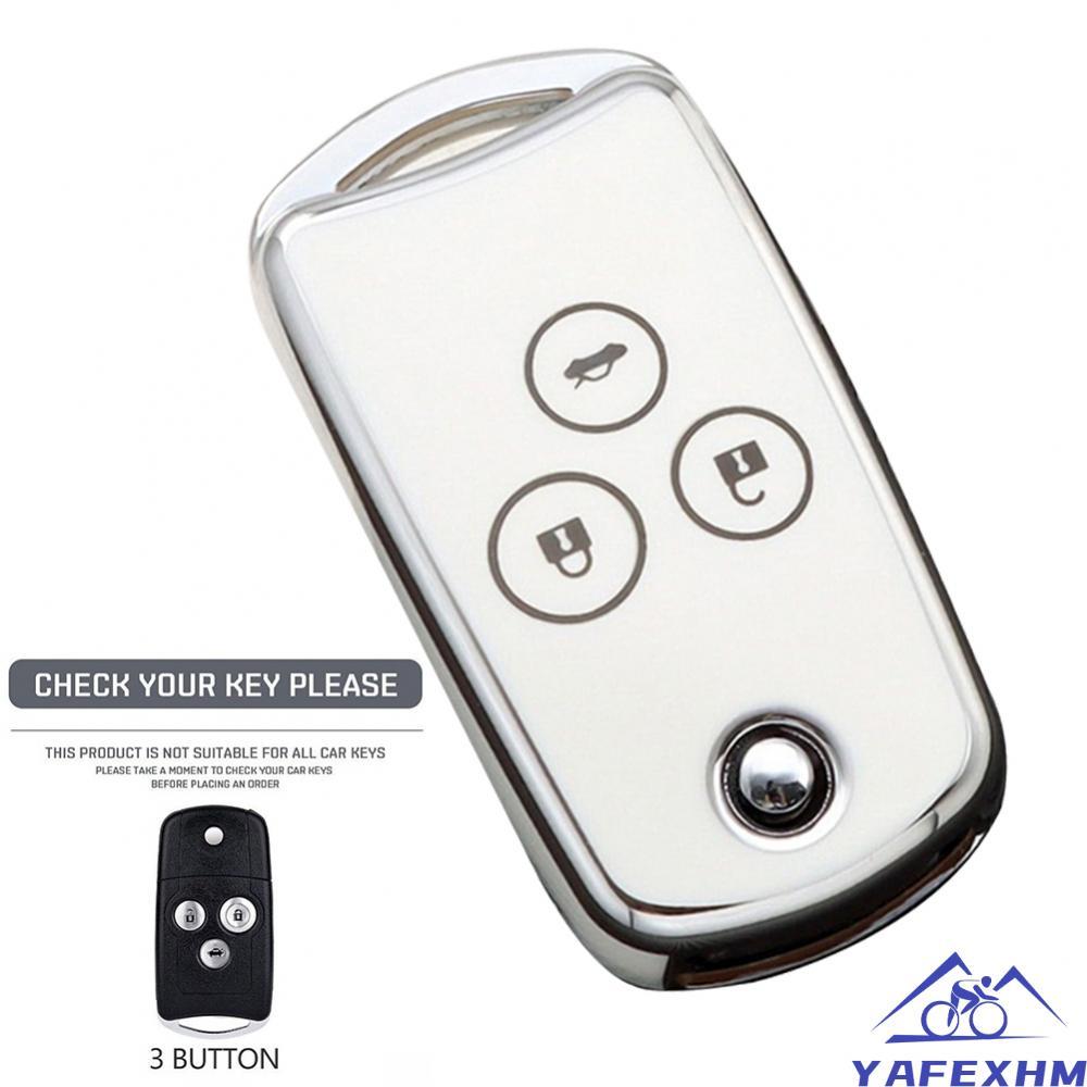 Vỏ Chìa Khóa 3 Nút Dành Cho Accord Jazz Cho Xe Honda Civic HRV CRZ TPU