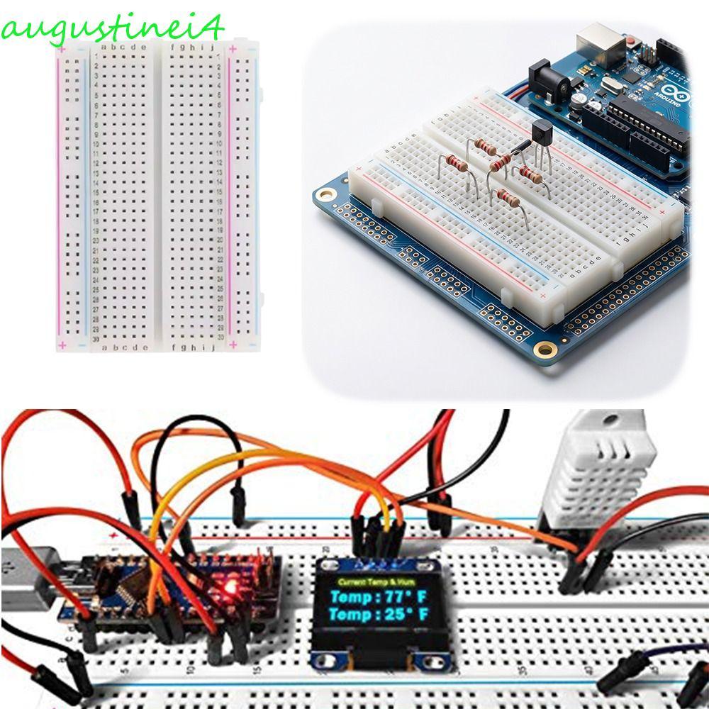 CỬAAHÀZA Protoboard, 400 điểm Tie Jumper Wires Bảng mạch không hàn, Phát triển bảng điện tử Tạo mẫu 