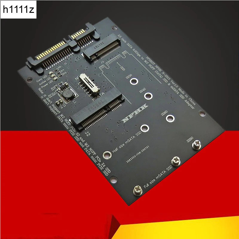 Bộ chuyển đổi mSATA sang SATA SSD M2 sang SATA Bộ chuyển đổi SATA M.2 NGFF mSATA SSD sang SATA3.0 2.