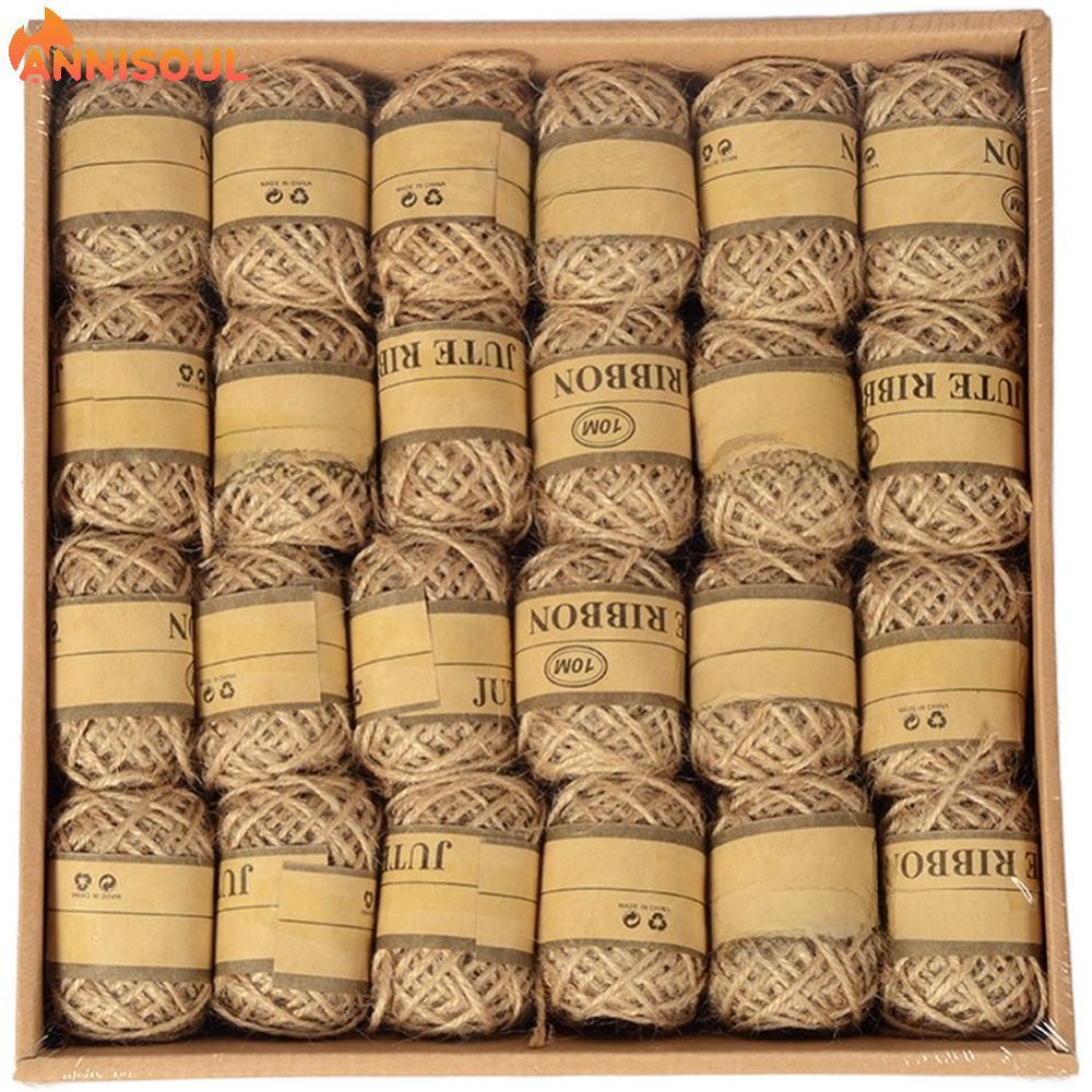 [NISO]Paper Craft String Hemp And Paper Fibers Paper Cord Construction Resists Fraying