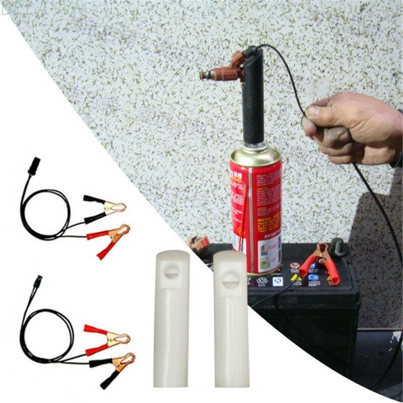 Fuel Injector cleaner DIY Adapter Cleaner Equipment Kit Nozzle Nozzle shape Set#DELA
