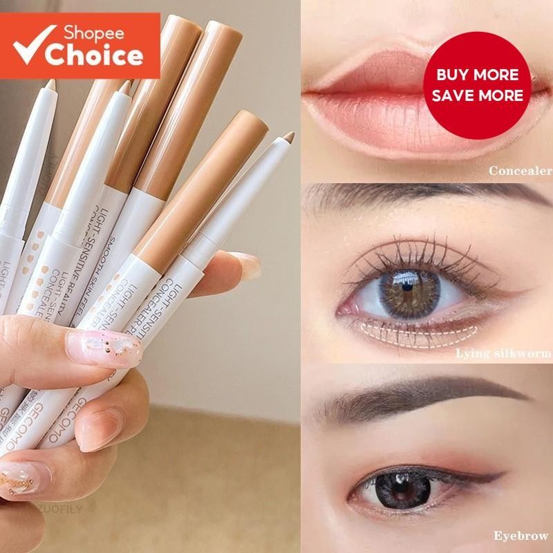 Bút chì che khuyết điểm GECOMO Bảo hiểm toàn diện Blemishes Bút che khuyết điểm chống thấm nước