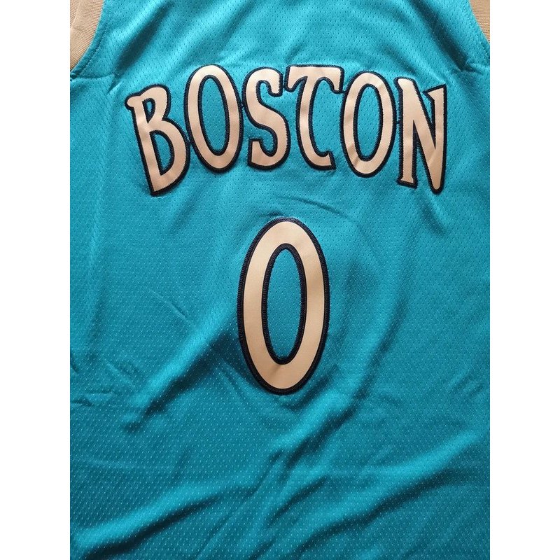 Boston Celtics Số. 8 Walker No. 0 Tatum Jersey Thêu City Edition Nam City Edition Áo bóng rổ