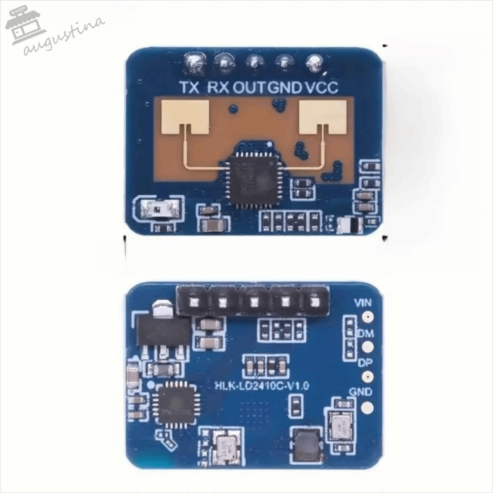 Cảm biến AUGUSTINA LD2410C, Radar sóng FMCW Cảm biến radar 24GHz độ nhạy cao, MMwave thông minh Độ c