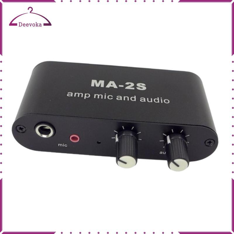Bộ khuếch đại micro ngưng tụ Micro động Micrô Preamp để ghi âm phòng thu Podcast Hiệu suất sân khấu 