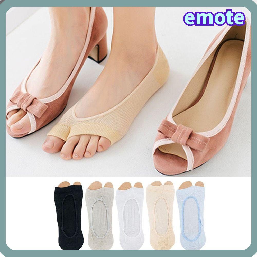Tất EMOTE, Tất miệng cá Cotton thoáng khí, Tất ngón chân xẻ mỏng chất lượng cao EUR 35-40