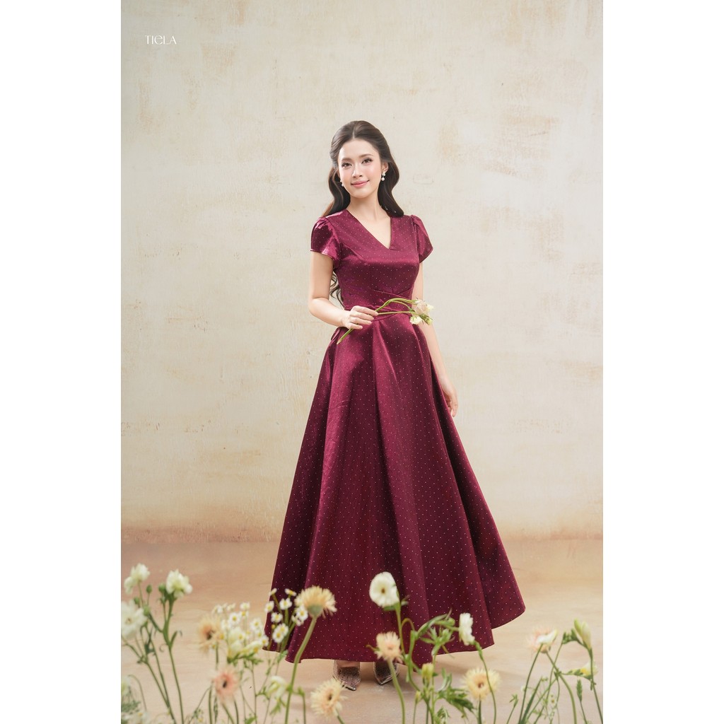 TIELA Đầm váy dáng dài-Tina Dress