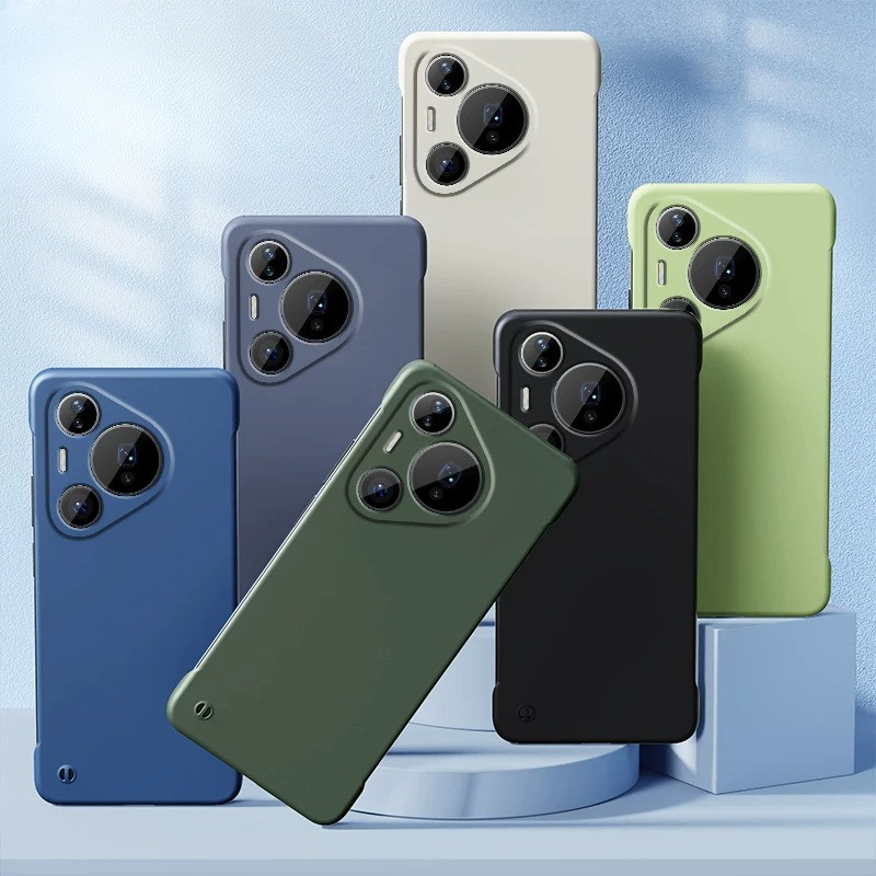 Dành Cho Huawei P90 Pro Max Không Khung Mỏng Mờ Cứng PC Ốp Lưng Điện Thoại Huawei P90 Pro Max Bảo Vệ